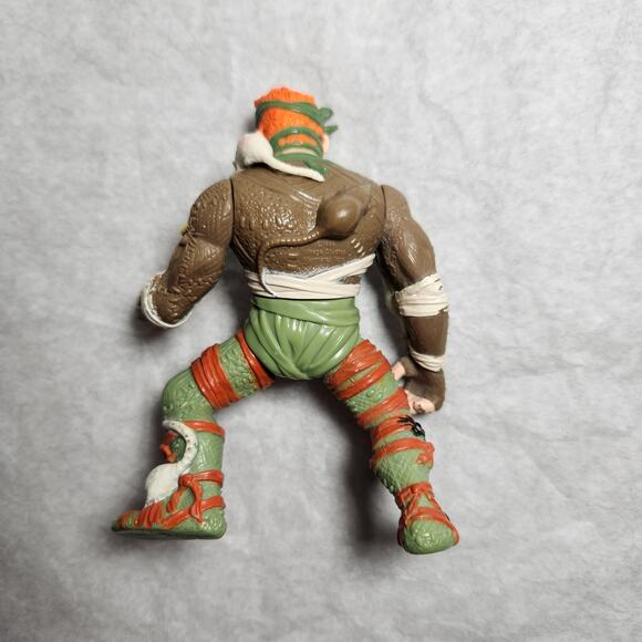 TMNT Vintage 4.5" General Traag And 4.75" Rat King Playmates 1989 Pre-owned - Picture 7 of 7